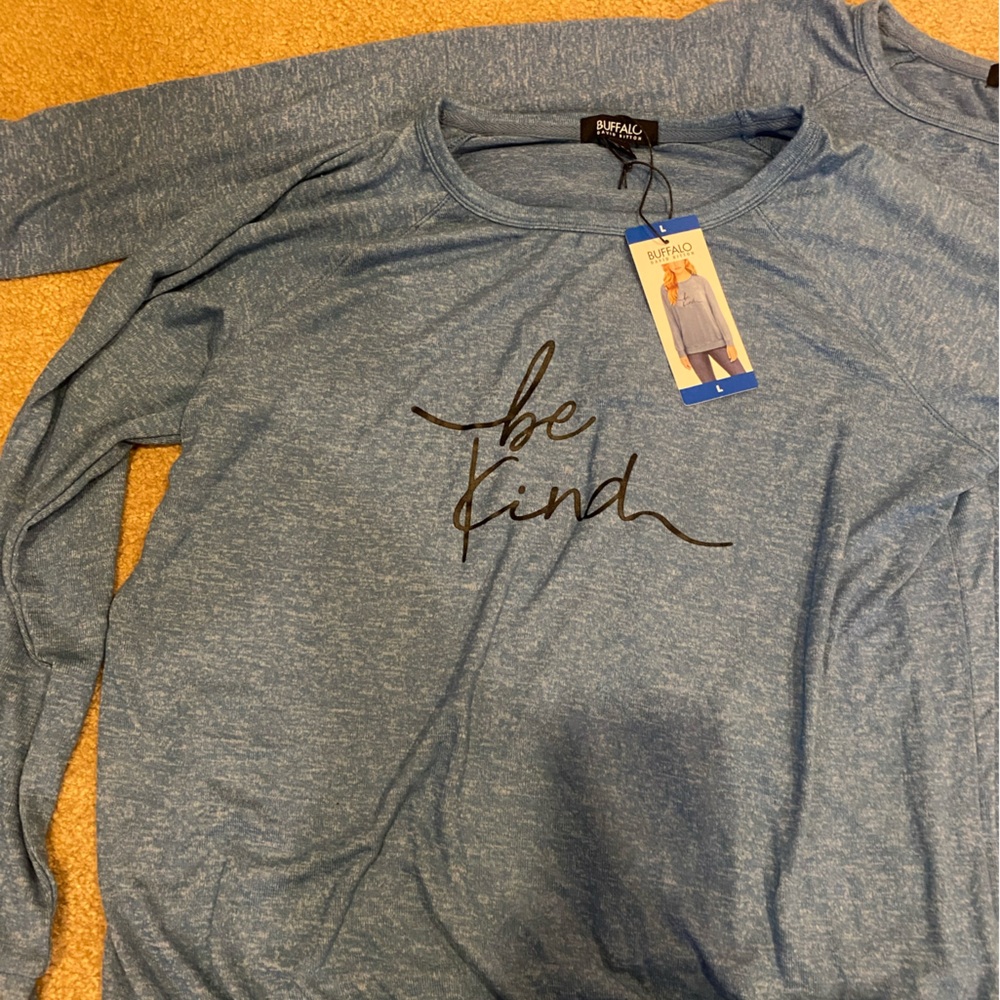 Matching sweatshirts.  Super soft fabric.